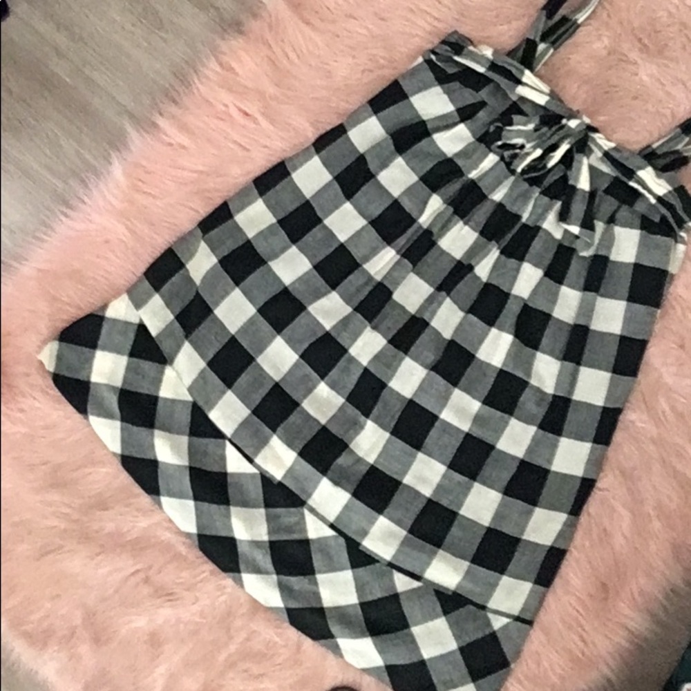 Black and cream baby doll dress !